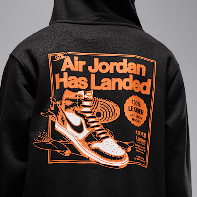 Jordan Big Kids' "Air Jordan Has Landed" Pullover Hoodie
