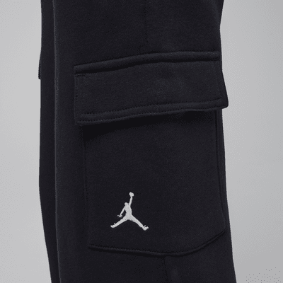 Pants cargo de tejido Fleece para niño talla pequeña Jordan Y2K