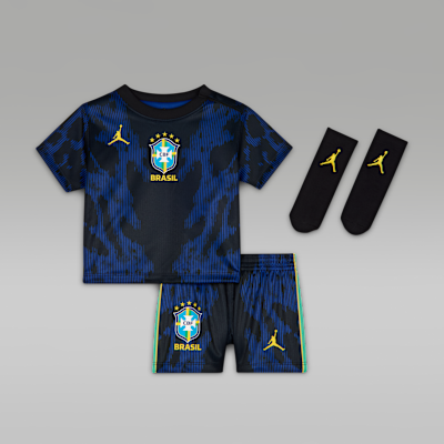Brazil 2026 Stadium Away Baby/Toddler Nike Soccer Replica 3-Piece Kit