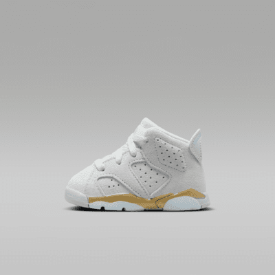 Tenis para bebé e infantil Jordan 6 Retro "Pearl"