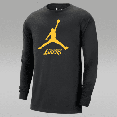 Los Angeles Lakers Essential Men's Jordan NBA Long-Sleeve T-Shirt. Nike JP