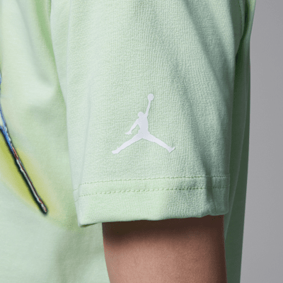 Playera de deporte con gráfico para niños talla grande Jordan Dri-FIT