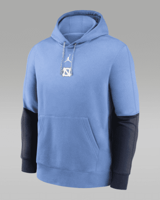 Мужское худи North Carolina Tar Heels Sideline Team Issue Club Nike College Pullover Hoodie
