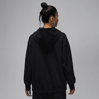 Sudadera con gorro forrada con satén para mujer Jordan Flight Fleece