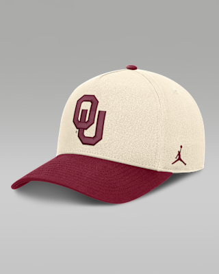 Мужские  Oklahoma Campus Prep Rise Jordan Brand College A-Frame Adjustable Hat