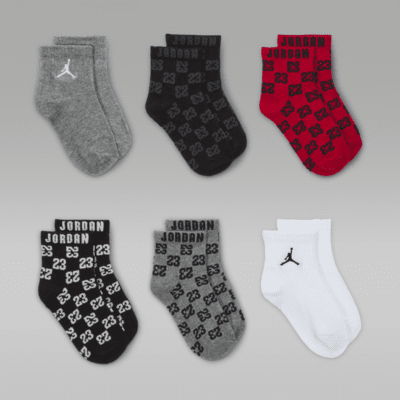 Jordan Baby/Toddler Socks (6 Pairs)