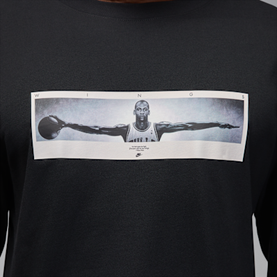 Pánské tričko Jordan s dlouhým rukávem a kulatým výstřihem