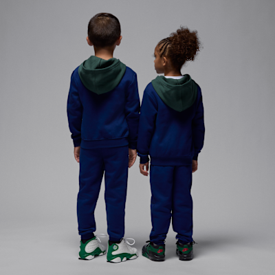 Jordan Brooklyn Fleece Little Kids' 2-Piece Full-Zip Hoodie Set