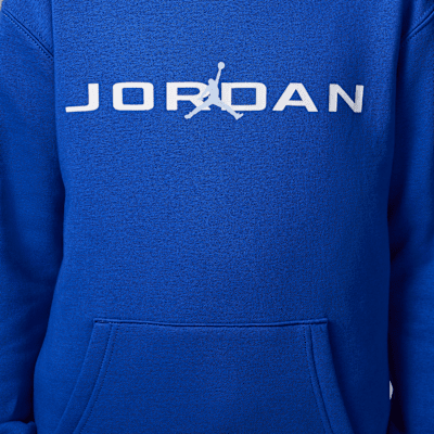 Sudadera con gorro sin cierre Baseline para niños talla grande Jordan