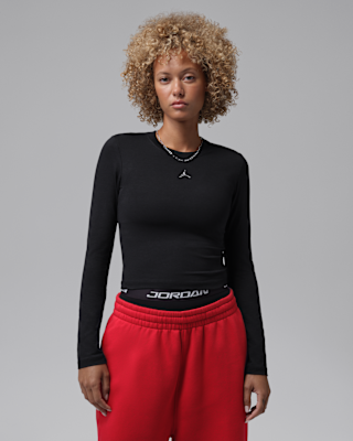 Женская футболка Jordan Brooklyn Essentials Long-Sleeve Mid Layer