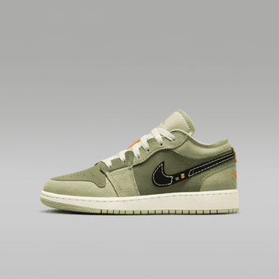Tenis jordan best sale color verde militar