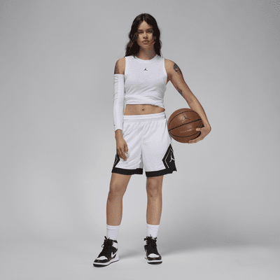 Jordan Sport Elmas Desenli 10 cm Kadın Şortu görsel 7