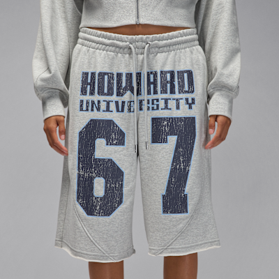 Jordan Flight Fleece x Howard University Women's Big Shorts