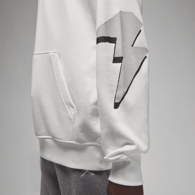 เสื้อมีฮู้ดผ้าฟลีซผู้ชายแบบสวมมีกราฟิก Jordan Essentials