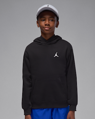 Детское худи Jordan Brooklyn Fleece Big Kids' Pullover Hoodie