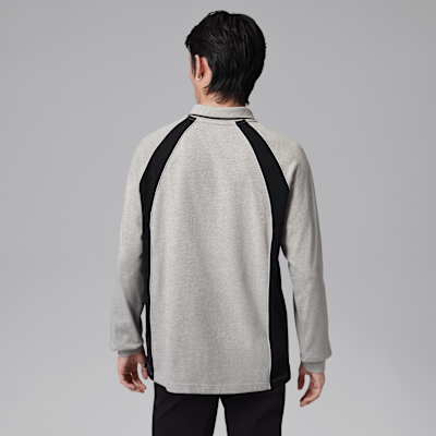 Ανδρική μακρυμάνικη φανέλα σε στιλ μπλούζας πόλο Jordan Flight