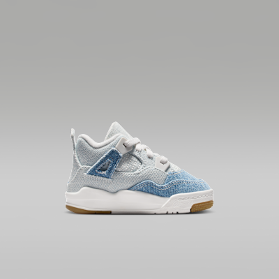 Jordan 4 Retro "Worn Blue" Baby/Toddler Shoes