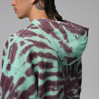 Jordan Brooklyn Fleece Batik Boyalı Kapüşonlu Erkek Festival Sweatshirt'ü görsel 6