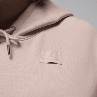 Sudadera con gorro sin cierre forrada con satén para mujer (talla grande) Jordan Flight Fleece