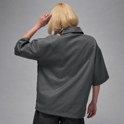 Camisa de manga corta de tejido Woven para mujer Jordan Flight