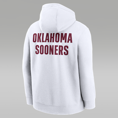Sudadera universitaria con gorro sin cierre Nike para hombre Oklahoma Club Basketball 2-Hit