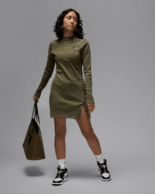 knit dress long sleeve mini Mocha Knit Sweater Mini Dress  Long Sleeve Bodycon Fit | Mabel