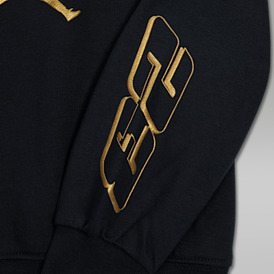 Tvådelat set i fleece Jordan Mountainside med tröja med rund hals för baby (12–24 mån)