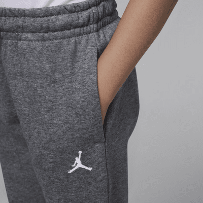 Pants para niños talla pequeña Jordan MJ Brooklyn French Terry Essentials