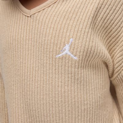 Jordan Toddler Heir To The Crown 2-Piece Ribbed Pullover Set