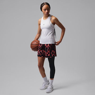 Jordan Sport Elmas Desenli 10 cm Kadın Şortu görsel 7