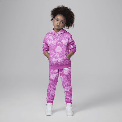 Jordan Brooklyn Essentials Little Kids' 2-Piece Floral Printed Pullover Set