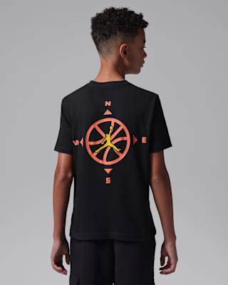 Детская футболка Jordan Big Kids' Jumpman Compass