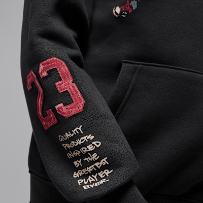 Sudadera con gorro sin cierre Sketch para niños talla grande Jordan