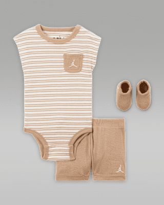 Детские  Jordan Essentials Baby Striped 3-Piece Set