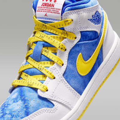 Jordan 1 Mid Sneaker School Little Kids' Shoes