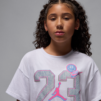 Jordan Blue Jeans and Bling Big Kids' T-Shirt