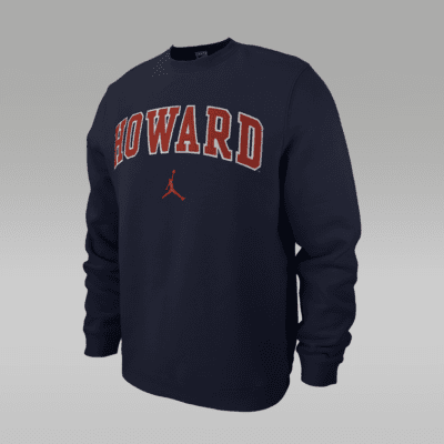 Howard Club Fleece Men s Jordan College Crew Neck Sweatshirt