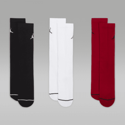 Jordan Everyday Crew Socks (3 pairs). Nike IN