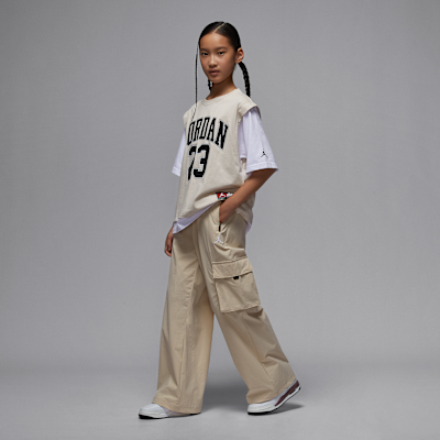 Calças cargo Post Up Open Jordan Júnior