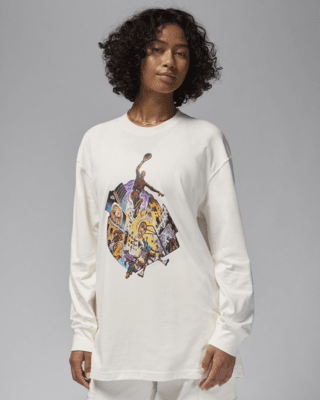 Женская футболка Jordan Oversized Long-Sleeve