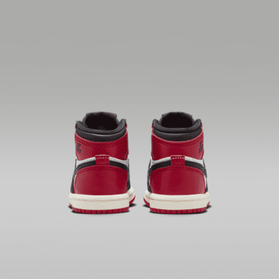 Jordan 1 Retro High OG 'Black Toe' Baby/Toddler Shoes