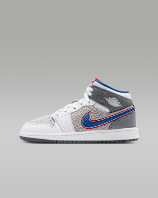 Детские кроссовки Air Jordan 1 Mid SE "Hare" Big Kids'