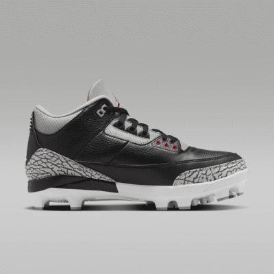 Tacos de béisbol para hombre Jordan 3 Retro MCS