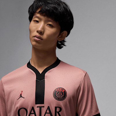 Jersey de fútbol Jordan Dri-FIT Replica del Paris Saint-Germain alternativo 2024/25 Stadium para hombre