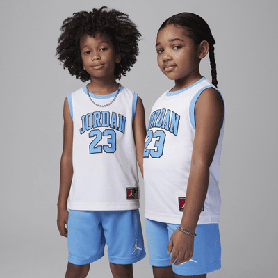 Conjunto de jersey para niños talla pequeña Jordan 23