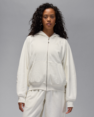 Женское худи Jordan Flight Fleece Full-Zip Hoodie