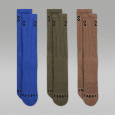 Jordan Essentials Crew Socks (3 Pairs)