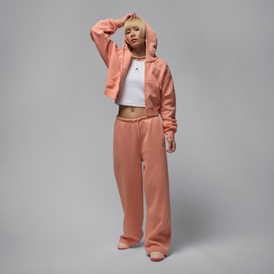Jordan Brooklyn Fleece Women's Cropped Full-Zip Hoodie