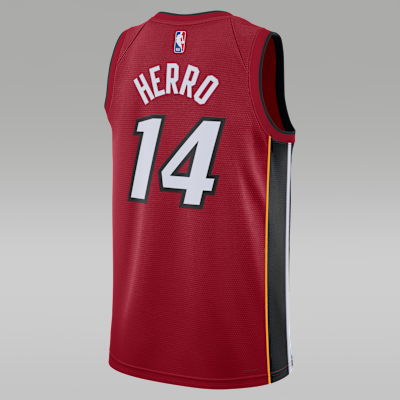 Jordan Miami Heat Statement Edition Jordan Dri-FIT NBA Swingman Erkek Forması görsel 2