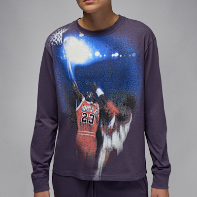T-shirt a manica lunga Jordan Sport – Donna